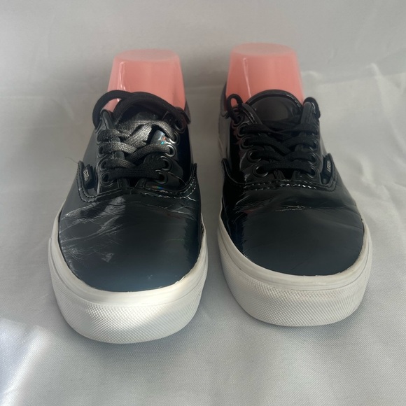 Vans Black Patent Leather Sneakers - Picture 3 of 7